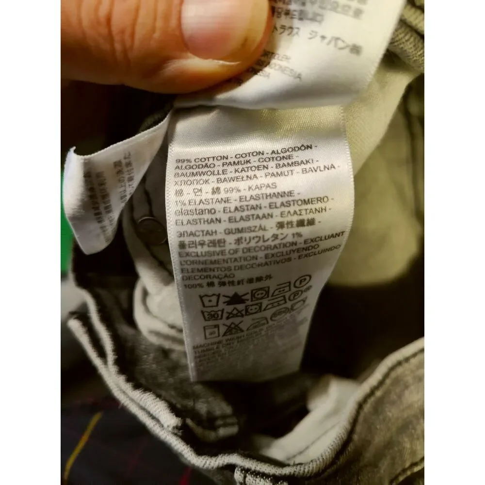 Levi's 510 slim jeans faded black size 36 slim skinny